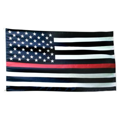 Annin Thin Red Line American Flag 3ft x 5ft Nylon. View a larger version of this product image.