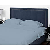 Cotton House - Flannel Sheet Set, 100% Cotton, Twin Size, Placid Blue