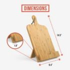 Alternate image 3 for Chef Pomodoro Classic Cookbook Recipe Stand