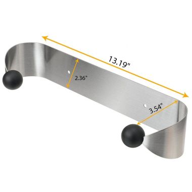 Stock Preferred Paper Towel Holder Under Cabinet Wall Mount Stainless Steel. View a larger version of this product image.