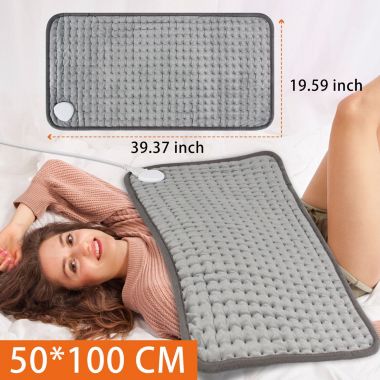 Elegant Choise Electric Heating Heating Pad 10 Heat Levels, 40*20 inch. View a larger version of this product image.