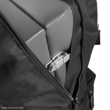 Saloniture Universal Carry Case for Massage Table, Professional Carrying Bag with Wheels and Storage Pockets. View a larger version of this product image.