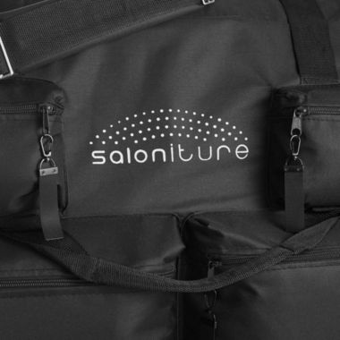 Saloniture Universal Carry Case for Massage Table, Professional Carrying Bag with Wheels and Storage Pockets. View a larger version of this product image.