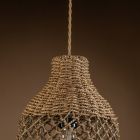 Alternate image 2 for ELE Light & Decor Enise 1-Light Brown Pendant Design Pendant Light with Rattan Shade