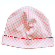 Pineapple Sunshine - Pink Gingham Newborn Hat / One Size