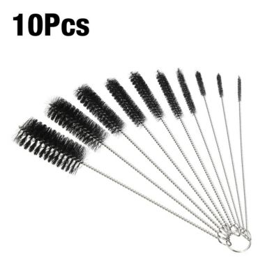 Stock Preferred Nylon Straw Cleaner Brush Cleaning Bottle 10 Pcs. View a larger version of this product image.