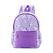 Unicorn Print Backpack -  Purple