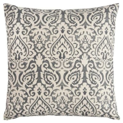 Rizzy Home 22" x 22" Pillow Cover - T10482 - Gray/ Natural