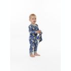 Alternate image 1 for Sleep On It Infant Boys Goodnight Moon Zip-Front Coverall Pajama