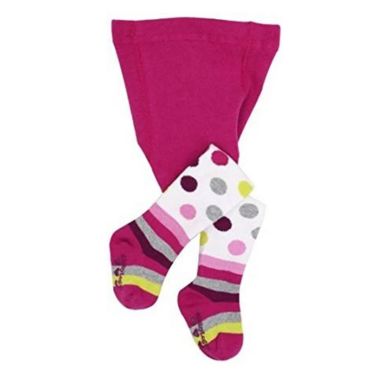 BabyLegs Trapeze Footed Tights (2-4T). View a larger version of this product image.