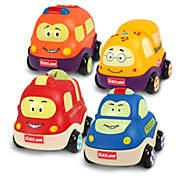 Kidzlane Pull Back Cars For Toddlers Baby Toy Cars For 1 To 3 Year Old Boy Or Girl