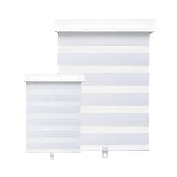 Hauz 4884WHTCD - Alternate Light Filtering Window Shade, Cordless, 48 '' X 84 '', White