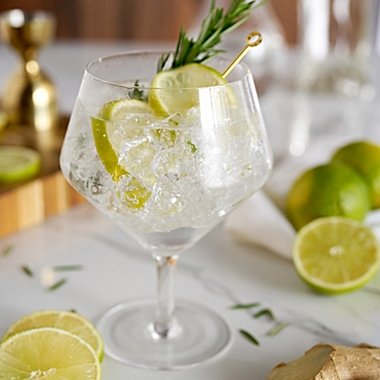 Viski Angled Crystal Gin & Tonic Glasses. View a larger version of this product image.