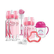 Dr. Brown&#39;s 21 Piece Anti-Colic Options+ Special Edition Baby Bottle Set, Pink