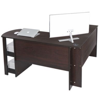 Kitcheniva L-Shaped Computer Desk Corner Home Office Workstation. View a larger version of this product image.