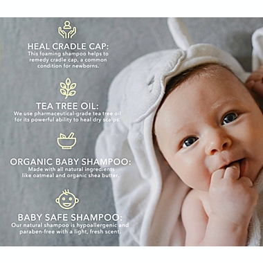 Bella B Naturals Bee Gone Cradle Cap Baby Shampoo (2-Pack),. View a larger version of this product image.