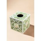 Alternate image 2 for GAURI KOHLI Jodhpur Mother of Pearl Tissue Box Cover - Olive