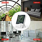 Alternate image 2 for Kitcheniva Digital LCD Hygrometer Temperature Humidity Meter Alarm Clock