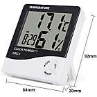 Alternate image 3 for Kitcheniva Digital LCD Hygrometer Temperature Humidity Meter Alarm Clock