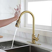 Tianhe Touch Kitchen Faucet with Pull Down  Handle High Arc  Pull out Kitchen Kitchen Sink