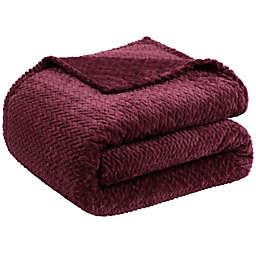 PiccoCasa Lightweight Soft Polyester Bed Blanket, Super Soft Fuzzy Cozy Flannel Blanket for Couch Sofa Bed, 60