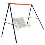 Stock Preferred Metal A-Frame Stand Swing Set