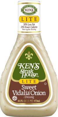 Ken's Steak House Lite Sweet Vidalia Onion Dressing, 16 Ounce | Bed ...