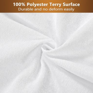 PiccoCasa Fitted Mattress Pad Cover Fitted Sheets- Comfortable - Breathable and Soft Twin. View a larger version of this product image.