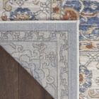 Alternate image 2 for Nicole Curtis Series 4 Vintage Medallion Indoor Rug Light Blue Grey 7'10" x 9'10"