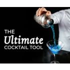 Alternate image 3 for Touch of Mixology Stainless Steel 25OZ (750ML) Cocktail Shaker with Built-In Strainer