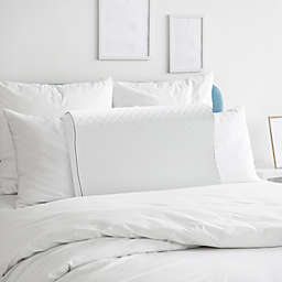 PiccoCasa Ventilated Memory Foam Bed Pillow White King