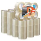Alternate image 0 for Sure-Max 48 Rolls Extra-Wide Shipping & Packing Tape (3" x 110 yard/330' each) - Moving & Adhesive Carton Sealing - 2.0mil Clear