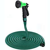 Somera Flexible Garden Hose With Garden Spray I Expandable Water Hose With Tap