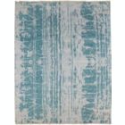 Alternate image 0 for Dark Teal Abstract 8X10 Oriental Modern Rug