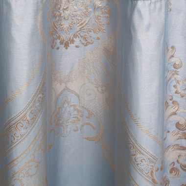 Dolce Mela Home Decorative Damask Jacquard Grommet Semi-Blackout curtain Panel, Tall 60x100, Nantes By Dolce-Mela. View a larger version of this product image.