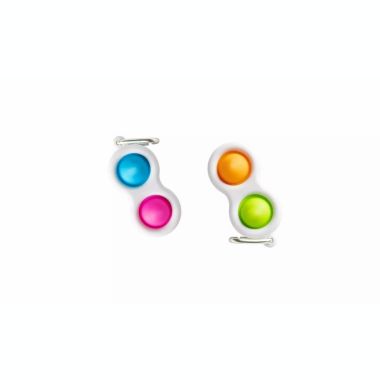 Link Simple Dimple 2 Button Bubble Popper Anti-Stress Pressure Relief Toy 2 Pack - Option 2. View a larger version of this product image.