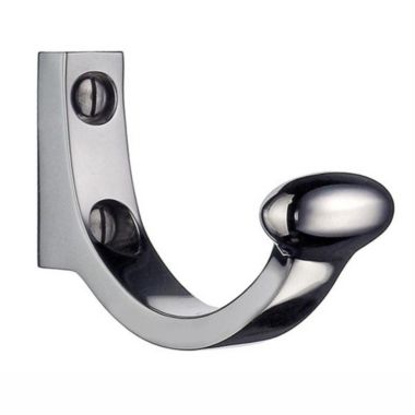 Smedbo Classic Single Hook 1 3/4" Polished Chrome. View a larger version of this product image.