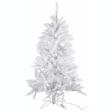 Garden Elements White Spruce Christmas Tree, 4.5' 150 CL. View a larger version of this product image.