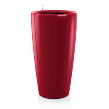 Lechuza USA 30" Red Rondo Planter with Water Reservoir. View a larger version of this product image.