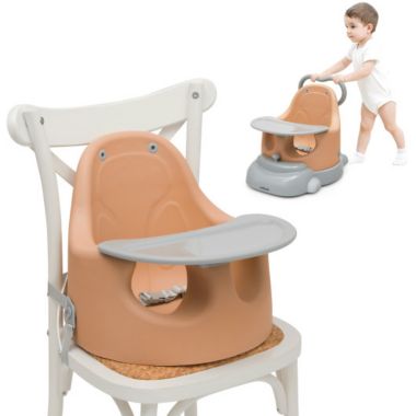 booster chair with tray