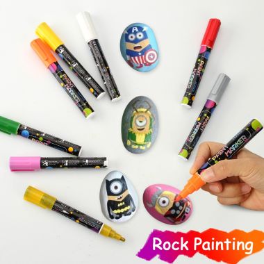 AGPtEK Acrylic-Based Paint Makers Set of 12. View a larger version of this product image.