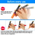 Alternate image 2 for AGPtEK Acrylic-Based Paint Makers Set of 12