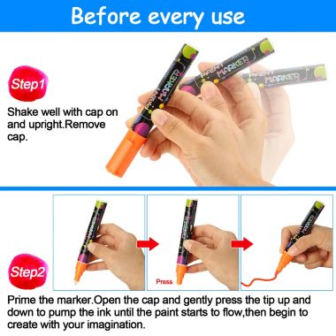 AGPtEK Acrylic-Based Paint Makers Set of 12. View a larger version of this product image.