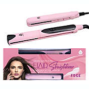 Pursonic Dual Pack Hair Straightener includes 1 mini travel hair straightener. Auto shut off after 60 minutes. Dual Voltage 110V-220V