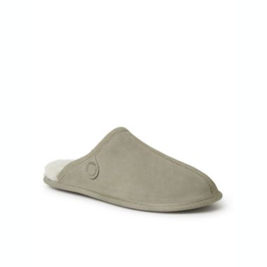 Dearfoams Men's Fireside By Dearfoams Warwick Genuine Shearling Scuff Slippers. View a larger version of this product image.