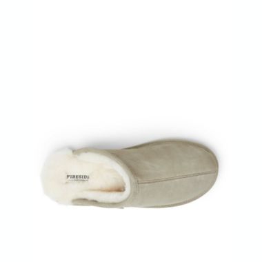 Dearfoams Men's Fireside By Dearfoams Warwick Genuine Shearling Scuff Slippers. View a larger version of this product image.