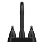 Alternate image 1 for Vanity Krafters Bianca Surface Mounted 2 Handles Bathroom Faucet with Drain Kit Included in Matte Black