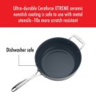 Alternate image 2 for ZWILLING Clad CFX 4.5-qt Stainless Steel Ceramic Nonstick Perfect Pan