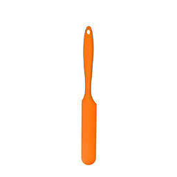 Unique Bargains Silicone Spatula, Heat Resistant Non-scratch Kitchen Turner Non Stick Jar Spatula for Cooking Baking and Mixing Tool, Orange