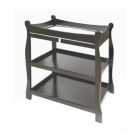 Alternate image 0 for Badger Basket Co. Kids Black Sleigh Style Changing Table